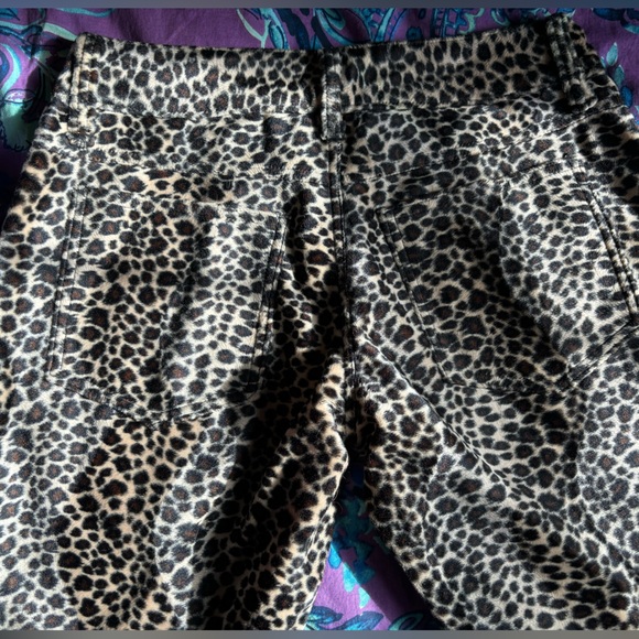 Vintage Velvet Leopard Pants - Picture 10 of 11